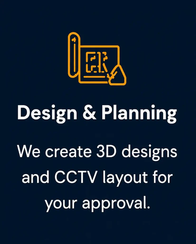 Interior Design & Smart CCTV Solution
